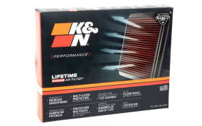 K&N BM-1019 high-flow washable air filter for BMW S1000RR M1000RR S1000R superbike performance upgrade