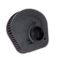K&N HD-1718 high-flow washable air filter for Harley Davidson FXLR Low Rider Softail Sport Glide 107 CI performance upgrade