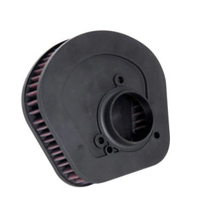 K&N HD-1718 high-flow washable air filter for Harley Davidson FXLR Low Rider Softail Sport Glide 107 CI performance upgrade