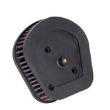 K&N HD-1718 high-flow washable air filter for Harley Davidson FXLR Low Rider Softail Sport Glide 107 CI performance upgrade