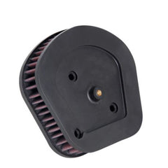 K&N HD-1718 high-flow washable air filter for Harley Davidson FXLR Low Rider Softail Sport Glide 107 CI performance upgrade
