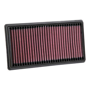 K&N BM-1019 high-flow washable air filter for BMW S1000RR M1000RR S1000R superbike performance upgrade