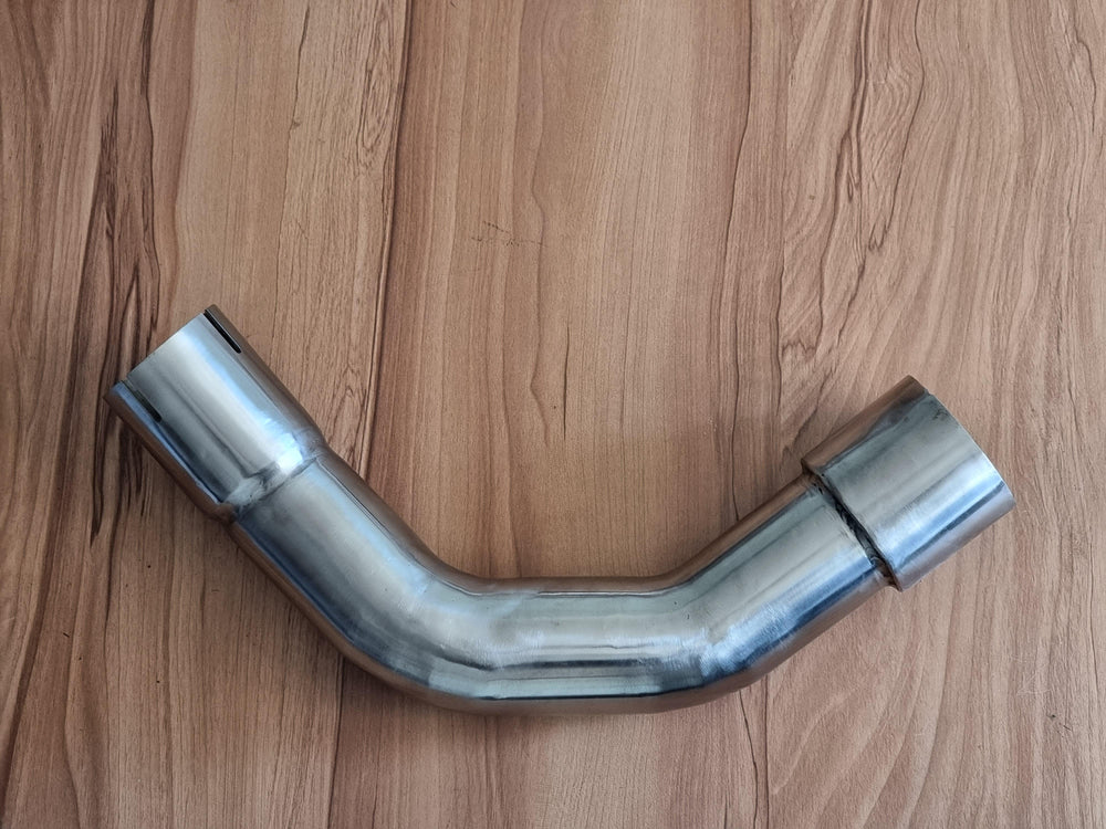 Barrel stainless steel decat pipe for Kawasaki Ninja 1000SX performance exhaust system