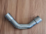 Barrel stainless steel decat pipe for Kawasaki Ninja 1000SX performance exhaust system