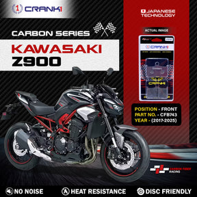 CRANK1 Carbon Front Brake Pads for Kawasaki Z900 CFB743