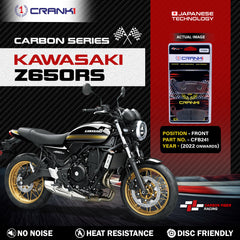 CRANK1 CFB241 carbon front brake pads for Kawasaki Z650RS 2022 onwards