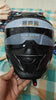 Korda Icon helmet chin mount installed on motorcycle helmet for GoPro POV recording