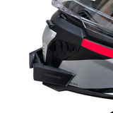 Korda Neo helmet chin mount installed for GoPro POV riding footage