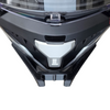 Korda Neo helmet chin mount installed for GoPro POV riding footage