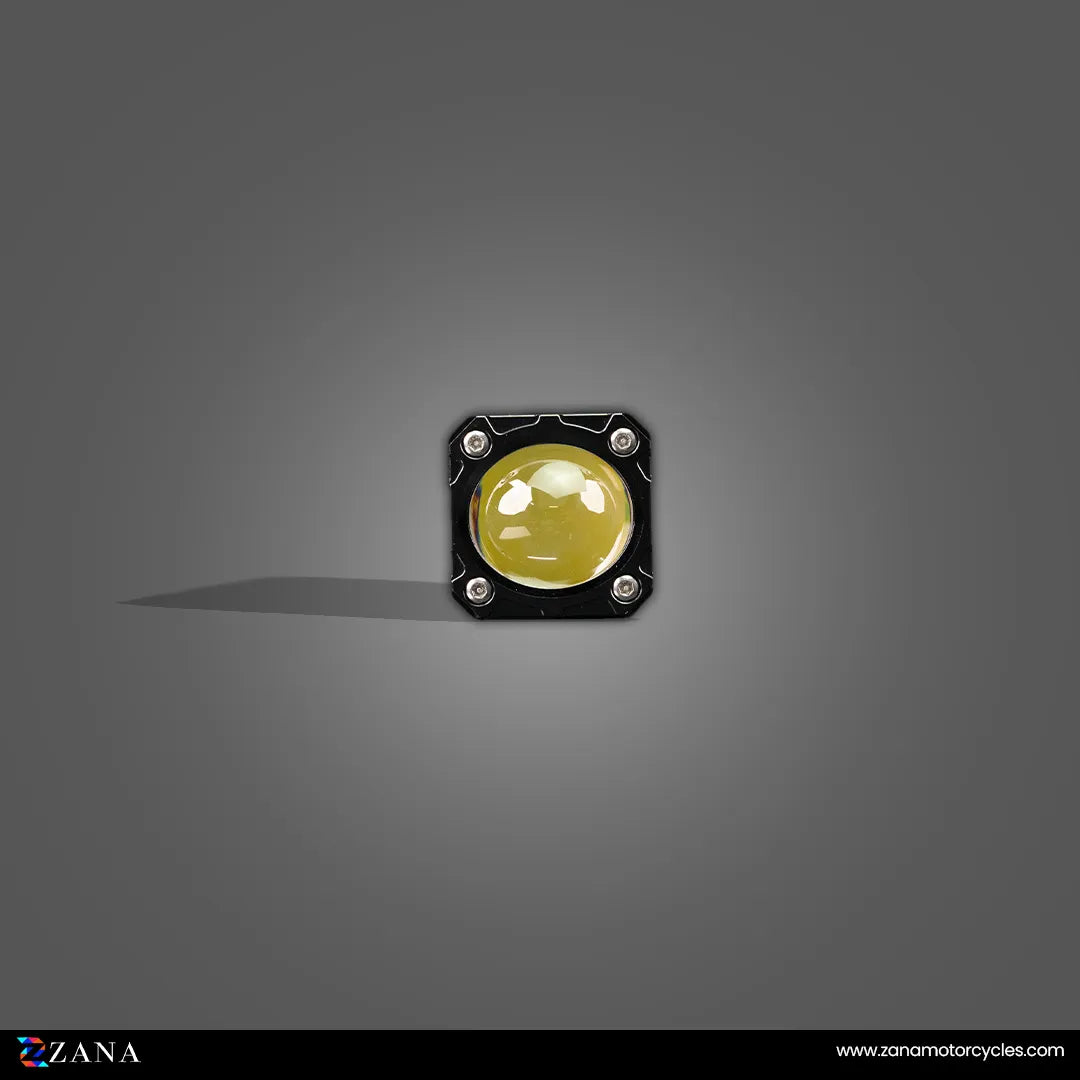 ZANA Fog Light ZFL-20 Universal LED Motorcycle Fog Lights with Dual Colour Beam, CNC Aluminium Body and IP68 Waterproof Design | Legendary Custom