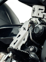 LEGUNDARY Custom buckler master cylinder guard for Royal Enfield Guerrilla 450 silver aluminium