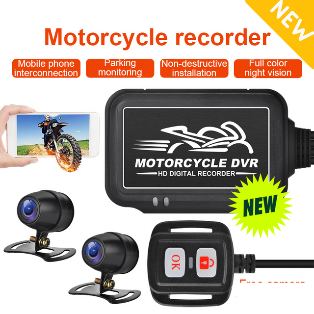 LBC MOTO SE3 motorcycle dash cam dual camera setup