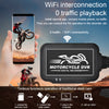 LBC MOTO SE3 motorcycle dash cam dual camera setup