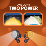 LGP DK-90S 170W LED spotlight pair for bike and car
