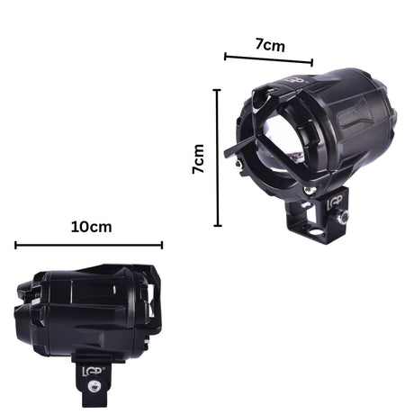 LGP DK350 LED Fog Lamp Pair for Motorcycle