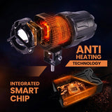 LGP DK350 LED Fog Lamp Pair for Motorcycle
