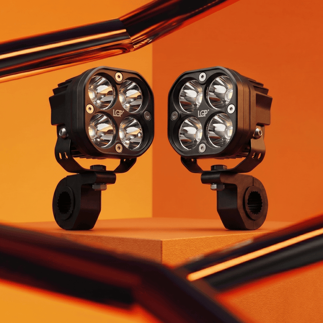 LGP DK40 LED fog lamp pair for bike and car

