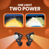 LGP DK260 7500LM yellow and white motorcycle fog light
