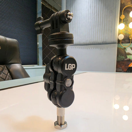 LGP adjustable motorcycle mirror camera mount
