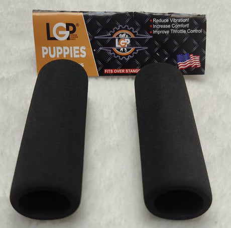 LGP handle foam comfort grip black universal non slip foam grip for motorcycle bicycle and equipment handles