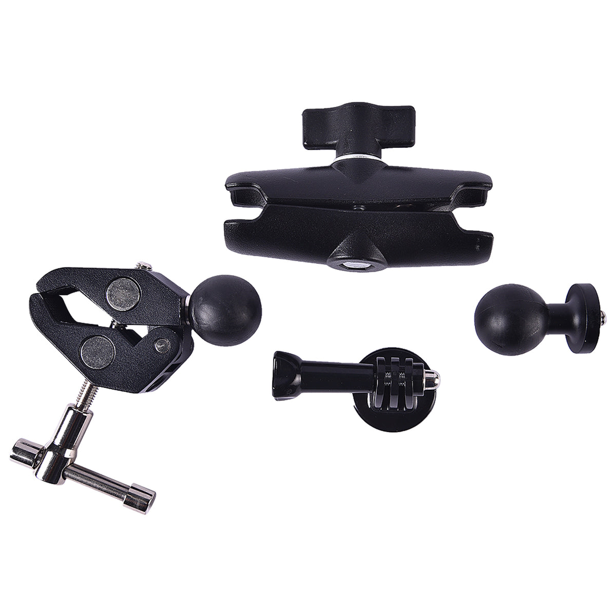 LGP CNC motorcycle action camera mount 360 degree rotatable