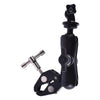 LGP CNC motorcycle camera mount 360 rotational design
