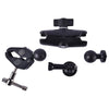 LGP CNC motorcycle camera mount 360 rotational design
