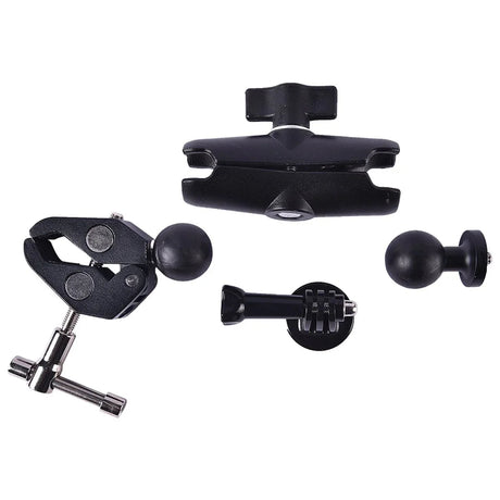 LGP CNC motorcycle camera mount 360 rotational design
