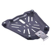 LGP Universal 45L Top Box Carrier Plate Black Metal