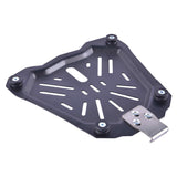LGP Universal 45L Top Box Carrier Plate Black Metal