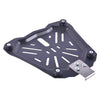 LGP Universal 45L Top Box Carrier Plate Black Metal