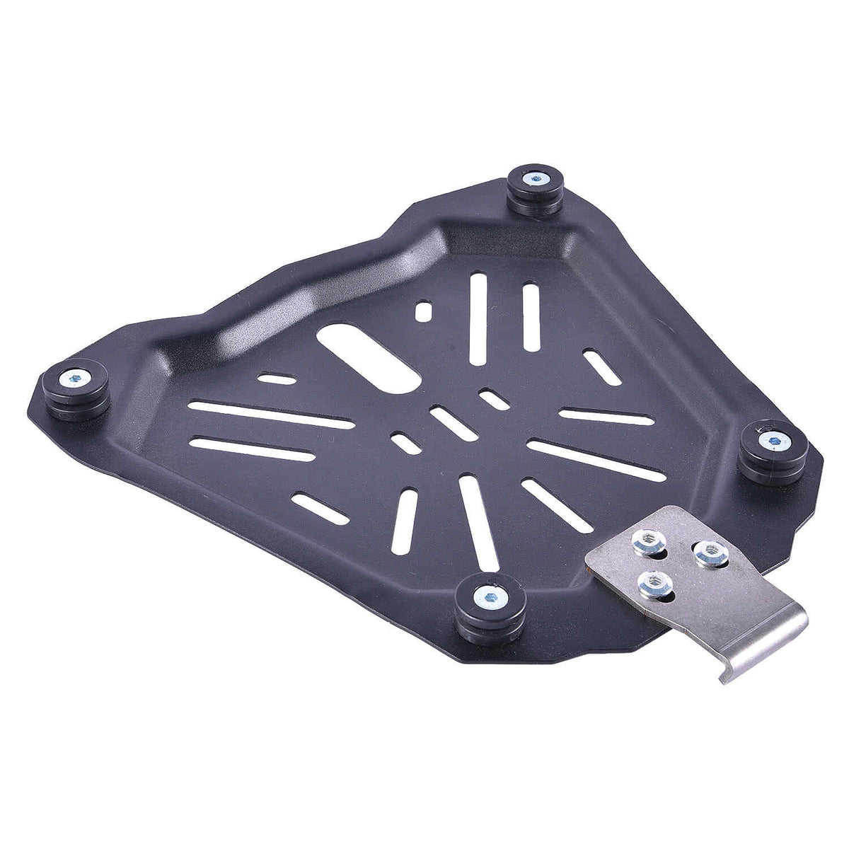 LGP Universal 45L Top Box Carrier Plate Black Metal