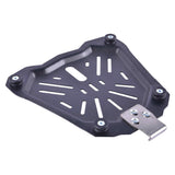LGP Universal 45L Top Box Carrier Plate Black Metal