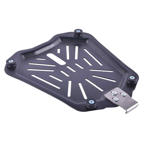 LGP Universal 55L Top Box Carrier Plate Black Metal