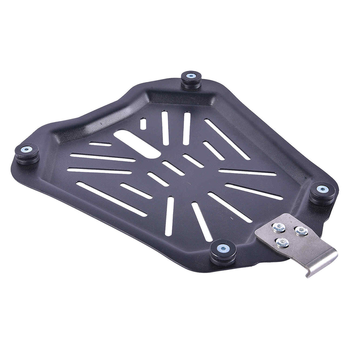 LGP Universal 55L Top Box Carrier Plate Black Metal