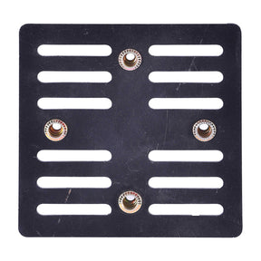 LGP Universal 5L Top Box Carrier Plate Black Metal