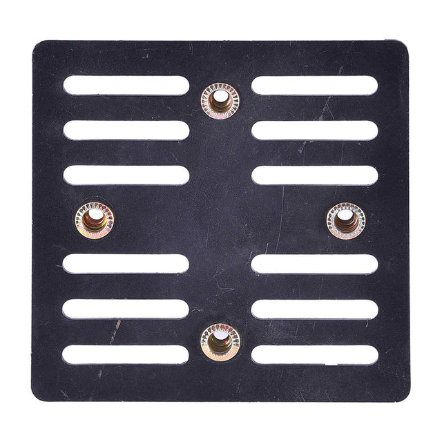 LGP Universal 5L Top Box Carrier Plate Black Metal