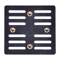 LGP Universal 5L Top Box Carrier Plate Black Metal