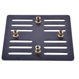 LGP Universal 5L Top Box Carrier Plate Black Metal