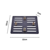 LGP Universal 5L Top Box Carrier Plate Black Metal