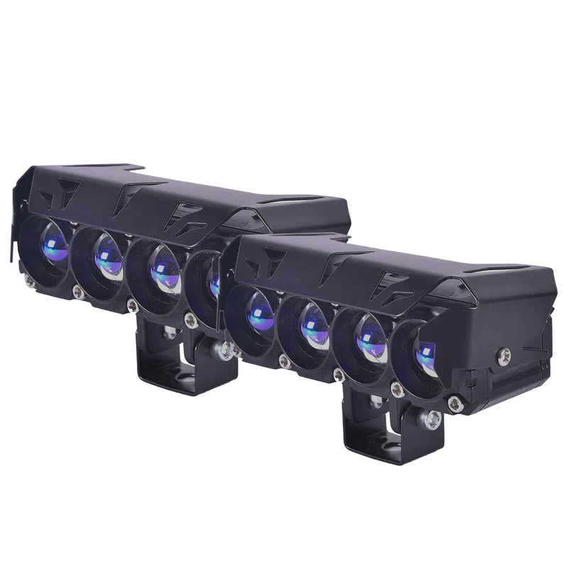 LGP DK400 projector fog lamp 100W dual color yellow white for motorcycles