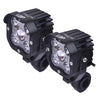 LGP DK50 110W high power dual color yellow white waterproof motorcycle spotlight
