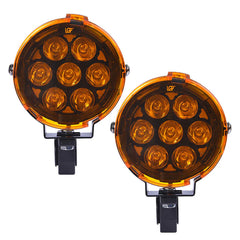 LGP DK80 Pro 160W dual color yellow white waterproof motorcycle spotlight fog lamp