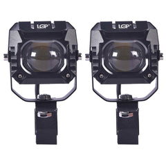 LGP DK260 60W fog lamp installed on motorcycle crash guard