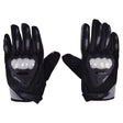 LGP Riding Gloves 035 black full finger biker gloves