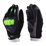 LGP Riding Gloves 035 black full finger biker gloves