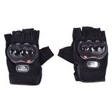 LGP half finger riding gloves black biker gloves