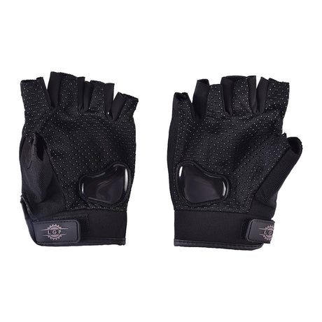 LGP half finger riding gloves black biker gloves