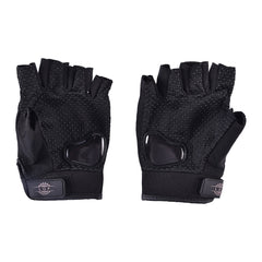 LGP half finger riding gloves black biker gloves
