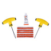 LGP T0503 tubeless tyre puncture repair kit with T-handle tools
